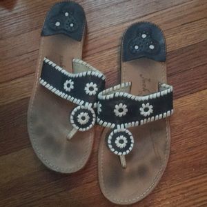 Navy & white jack Rogers size 11